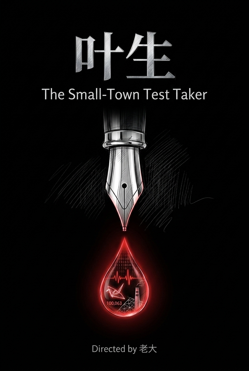 The Small-Town Test Taker release artwork